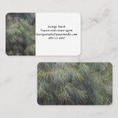 Pine Trees Needles Visitenkarte (Vorne/Hinten)