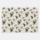 Pine trees scenery landscape geschenkpapier set (Vorderseite 2)