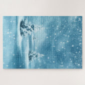 Pine Trees & Snow Jigsaw Puzzle (Horizontal)