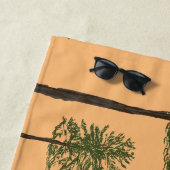 Pine Trees Strandtuch (Beispiel)