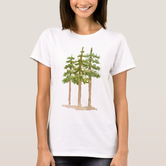 Pine Trees T-Shirt (Vorderseite)