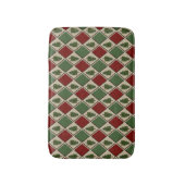 Pine Trees und Harlequin Bath Mat Badematte (Vorderseite Vertikal)