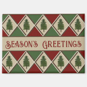 Pine Trees und Harlequin Magnet (Vorderseite)