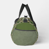 Pine Trees und Harlequin Small Duffel Bag Duffle Bag (Rechts)