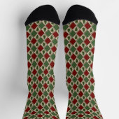 Pine Trees und Harlequin Socken (Oben)