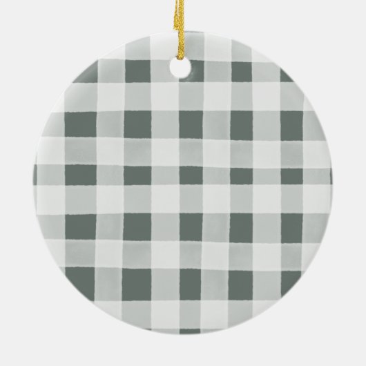 Pine Trees Weihnachten als Familie von drei Keramik Ornament (Hinten)