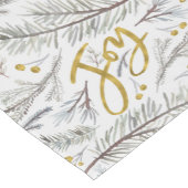 Pine Twigs Kurzer Tischläufer (Ecke)