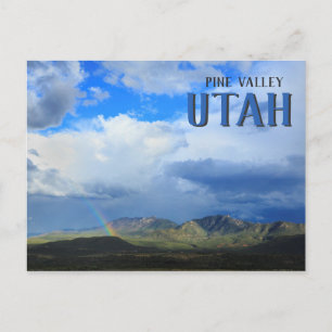 Pine Valley Utah Postkarte