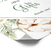 Pine Winter Cards and Gifts Brautparty Unterschrif Poster (Ecke)