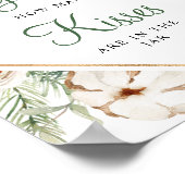 Pine Winter Wie viele Kisses Jar Brautparty signie Poster (Ecke)