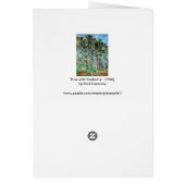 Pine with Viaduct by Paul Cezanne, Vintag Art (Hinten)