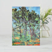 Pine with Viaduct by Paul Cezanne, Vintag Art (Stehend Vorderseite)