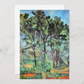 Pine with Viaduct by Paul Cezanne, Vintag Art (Vorne/Hinten)