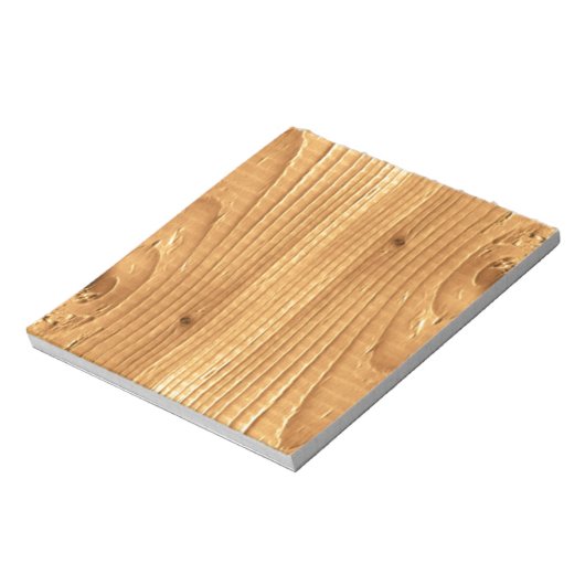 Pine Wood Grain Notizblock (Rotiert)