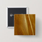 Pine Wood II Imitate Holzgewebe Button (Vorne & Hinten)