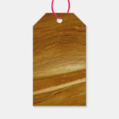 Pine Wood II Imitate Holzgewebe Geschenkanhänger (Vorderseite)