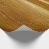 Pine Wood II Imitate Holzgewebe Geschenkpapier (Ecke)