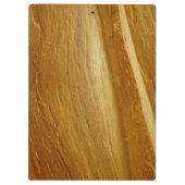 Pine Wood II Imitate Holzgewebe Klemmbrett (Rückseite)