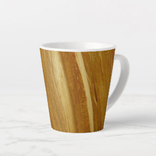 Pine Wood II Imitate Holzgewebe Milchtasse