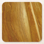 Pine Wood II Imitate Holzgewebe Rechteckiger Pappuntersetzer (Vorderseite)