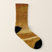 Pine Wood II Imitate Holzgewebe Socken (Rechts - Außen)