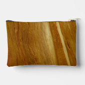 Pine Wood II Imitate Holzgewebe Zubehörtasche (Rückseite)