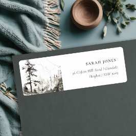 Pine Woods Mountain Landschaftsbild - Adresse