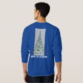 Pine-y für Aufmerksamkeit Ugly Christmas Sweatshir Sweatshirt (Schwarz voll)
