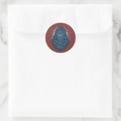 Pinealprophet Runder Aufkleber (Tasche)