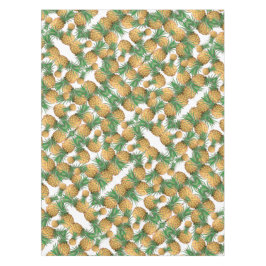 Pineaparmuster mit blassgrünem Stilmuster Tischdecke