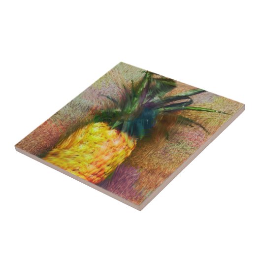 PIneaple Art Keramik Tile Fliese (Seite)