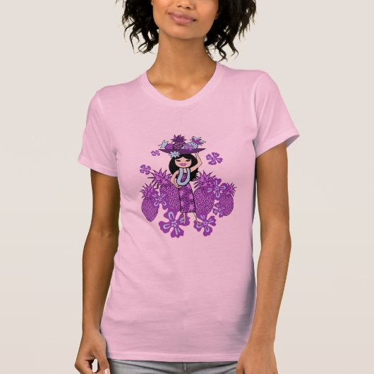 Pineaple Luau Gal T - Shirt (Vorderseite)