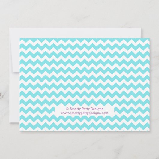 Pineaple Luau Geburtstagsparty Einladung (Rückseite)