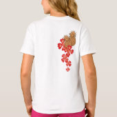 Pineaple Luau Girl's T - Shirt (Rückseite)