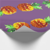 Pineapon Digital Art Wrapping Paper Geschenkpapier (Ecke)