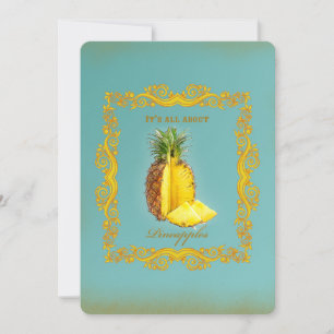 PINEAPPLE ~ Einladungskarte Einladung