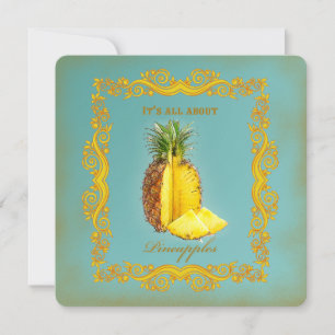 PINEAPPLE ~ Einladungskarte Einladung