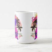Pineapple Enjoying the Summer Kaffeetasse (Mittel)