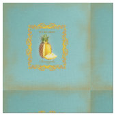 PINEAPPLE ~ Fabric Stoff (Nahaufnahme)