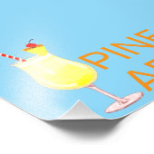 Pineapple Fotodruck (Ecke)