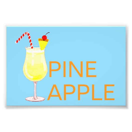 Pineapple Fotodruck (Vorne)