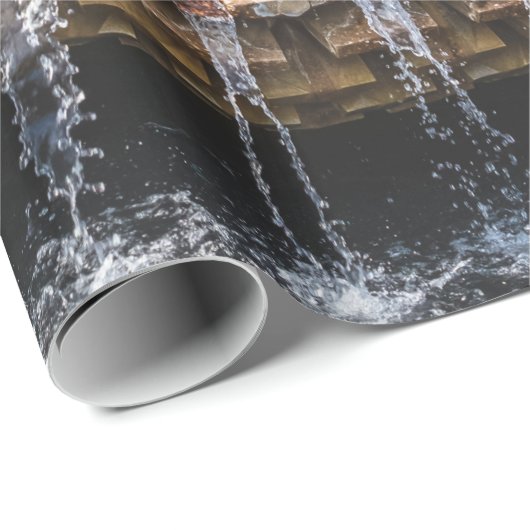 Pineapple Fountain in Charleston, Geschenkpapier (Rolleneckpunkt)