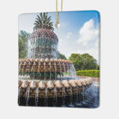 Pineapple Fountain in Charleston, Keramikornament (Links)