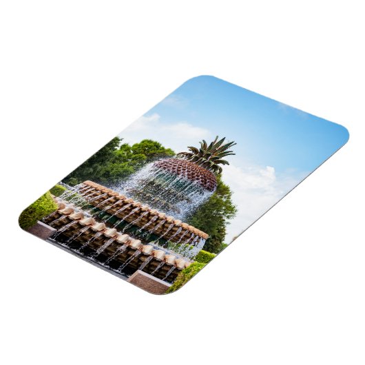 Pineapple Fountain in Charleston, Magnet (Linke Seite)