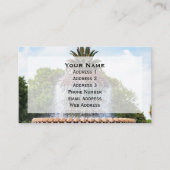 Pineapple Fountain in Charleston, SC Visitenkarte (Vorderseite)