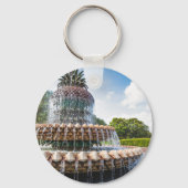 Pineapple Fountain in Charleston, Schlüsselanhänger (Vorderseite)