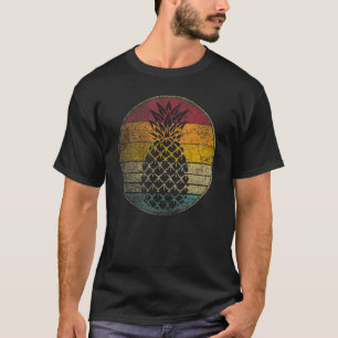 Pineapple Fruit Retro Style Vintage 70s 80s 90s T-Shirt