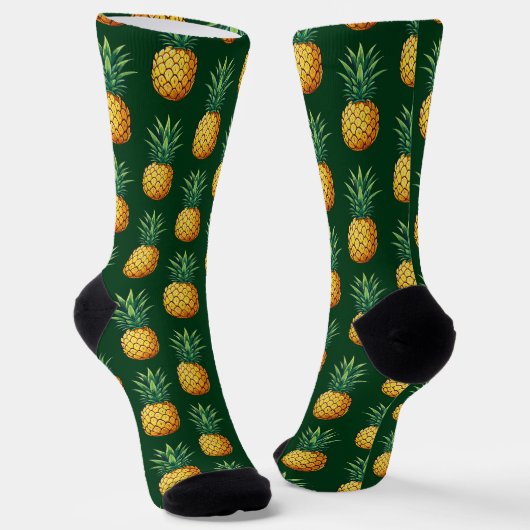 Pineapple fruit socken (Gewinkelt)