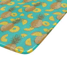 Pineapple In Turquoise Color