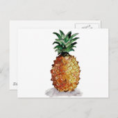 Pineapple.jpg Postkarte (Vorne/Hinten)